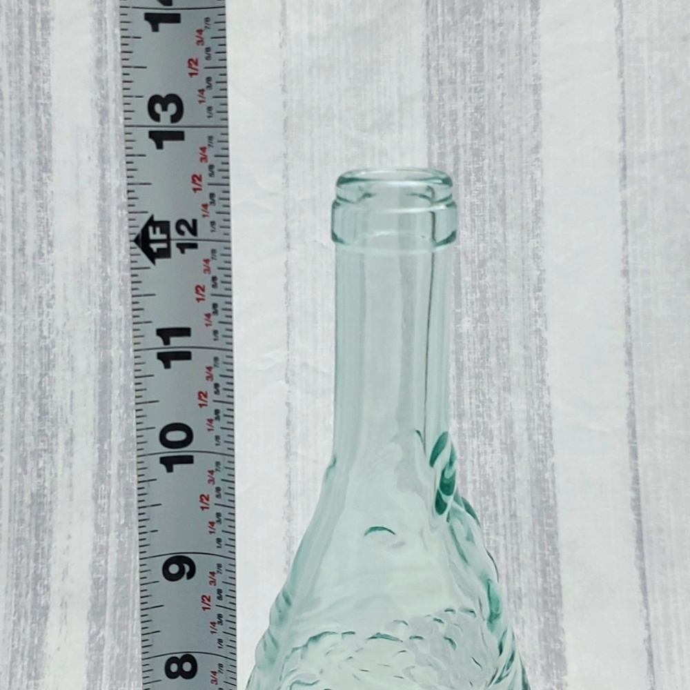 Antique Glass Fish Bottle Modelle Depose 70mm Blue Green Color - Picture 13 of 15